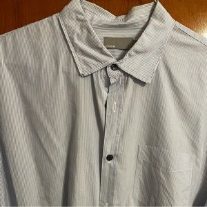 Vince Men’s Light Blue Long Sleeve Button Down